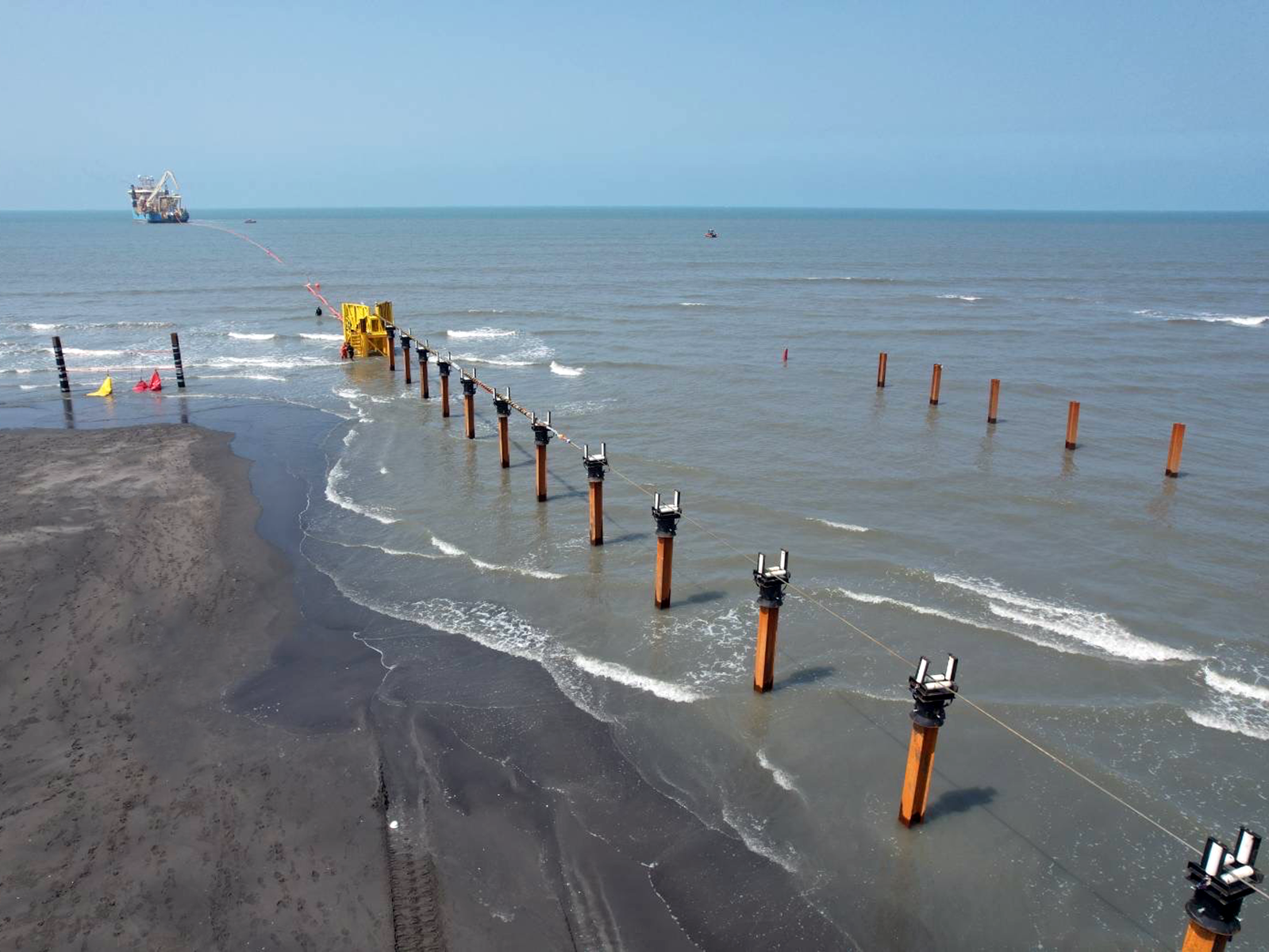 海纜登陸工程